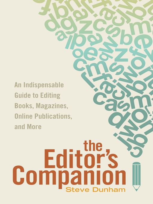 Title details for The Editor's Companion by Steve Dunham - Available